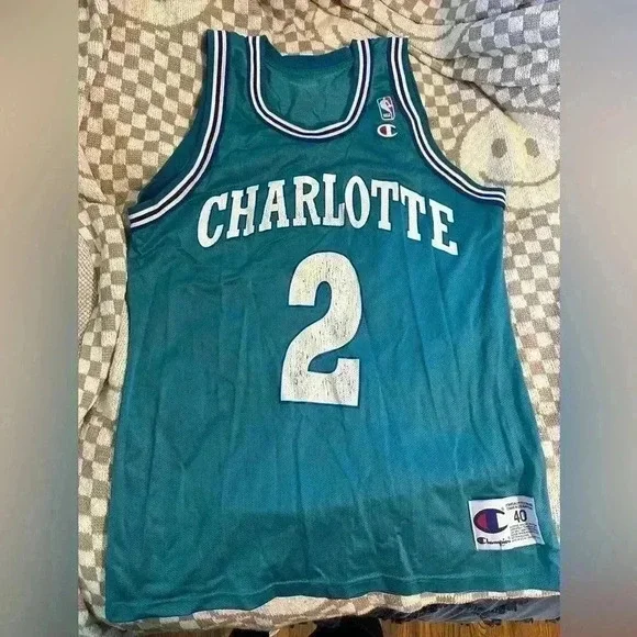 Vintage Larry Johnson champion jersey size 40 - Picture 1 of 3